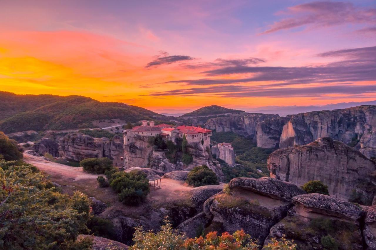 Novos Guesthouse Meteora Kalabáka Exterior foto